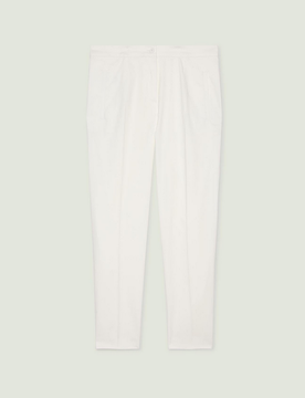 Pantalone a sigaretta donna bianco