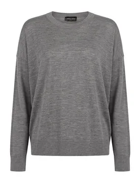 Pullover Mujer Gris XS Mujer - Roberto collina - FashionsVida