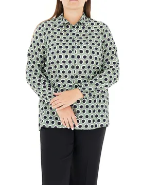 Camicia in viscosa SALVIA 45 - LUISA VIOLA - FashionsVida