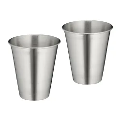 Schnapsbecher Edelstahl Shot Cup Set Default Title adult