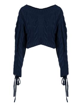 Kenzo Maglia con lacci a trecce