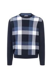 Pullover Rundhals 1/1 Arm male