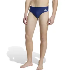 Stripes Swim Swimming Brief Dark Blue / White M-L Men