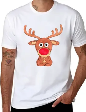 Rudolf T-Shirt t shirt for man funny t shirts dark humor T-Shirt - Aliexpress - FashionsVida