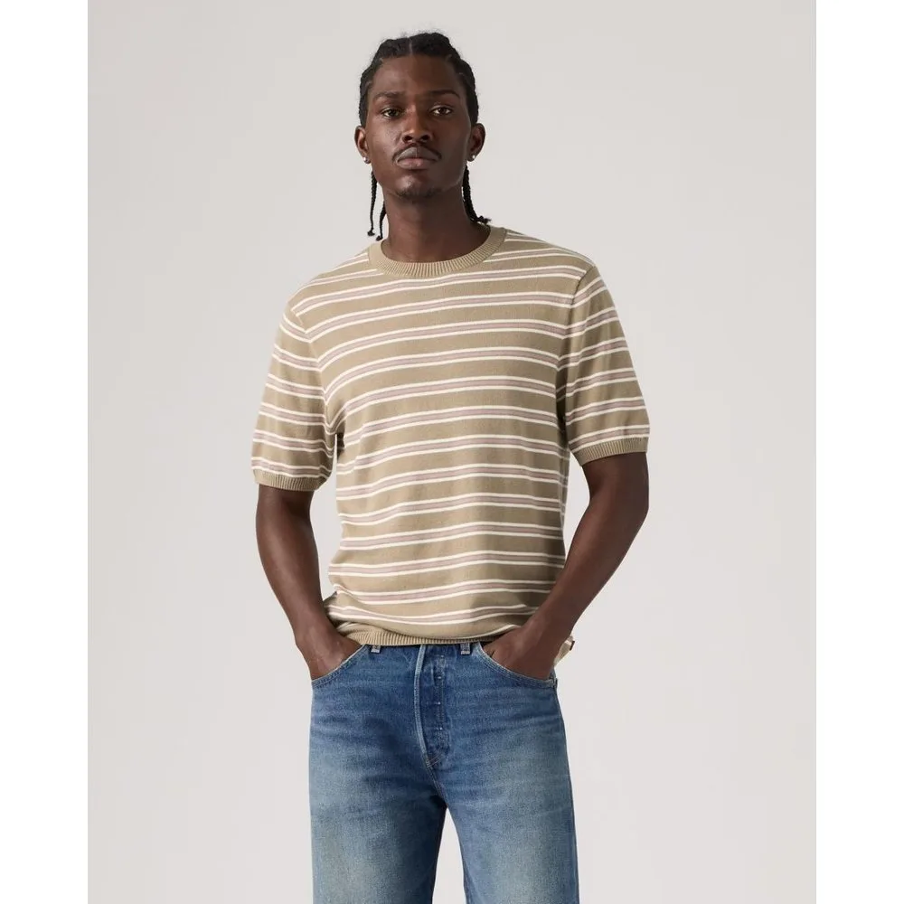 Jersey de hombre de manga corta y cuello redondo - Levi's - FashionsVida