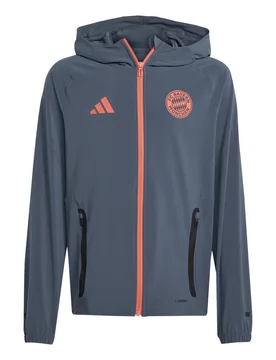 Bayern München Kinder Trainingsjacke 2025/26 - Gris - unisex - Size: 13/14 ans - Adidas - FashionsVida