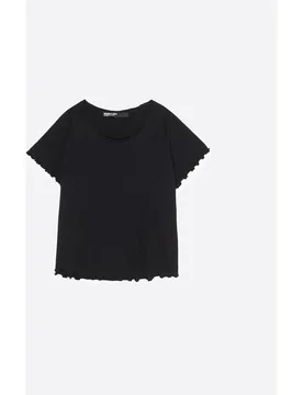 Camiseta de mujer ajustada ranglán - Bimba y Lola - FashionsVida