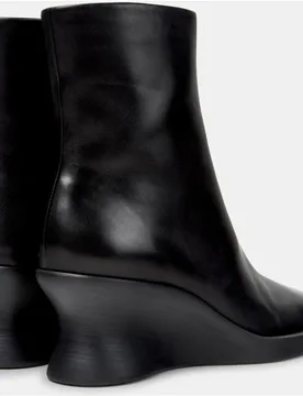 Botines de mujer louise de piel con cuña - Camper - FashionsVida