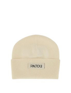 Patou Berretto Con Etichetta E Logo