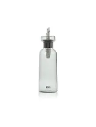 Essig- oder Ölspender AROMA POUR 300ml Glas / Edelstahl hellgrau baby