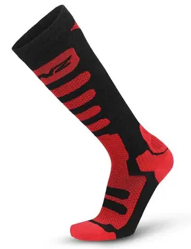 Chaussettes Longues Free Tour 1.0 Black / Dark Red EU 42-44 Homme