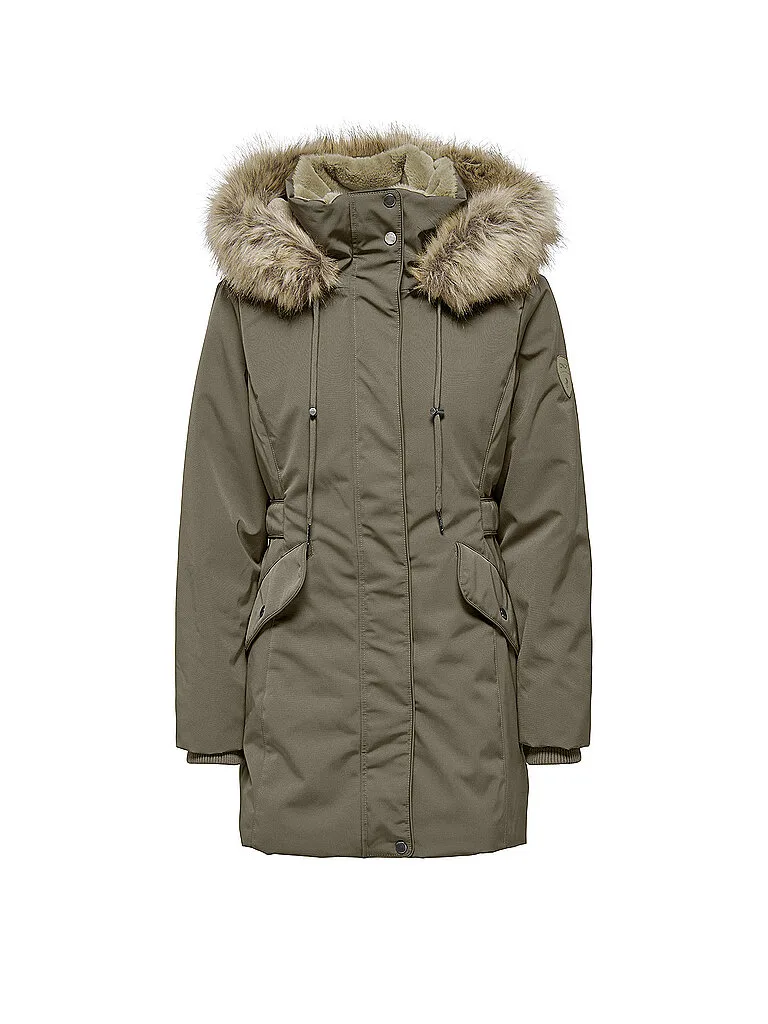Only Parka ONLNEWPRISKA olive L - Only - FashionsVida