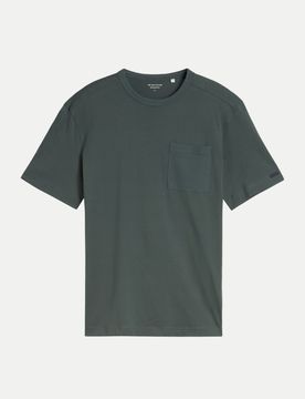 Basic T-Shirt Grün L