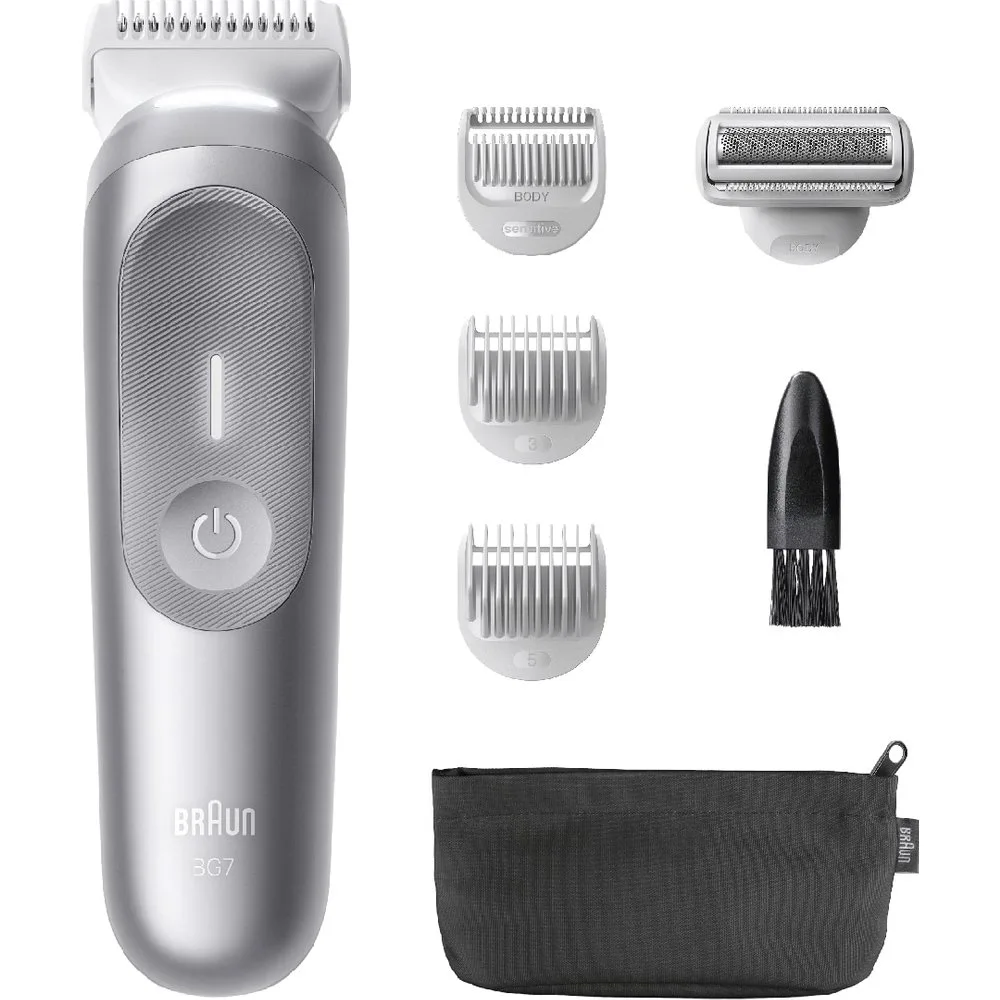 Recortadora corporal Series 7 BG7550 + 6 accesorios - Braun - FashionsVida
