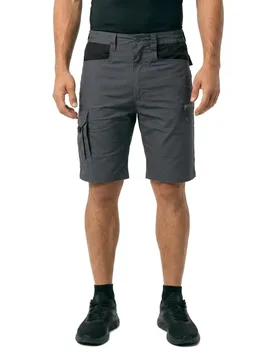 Shorts De Travail Frigg Dark Grey / Black 50 - Cofan - FashionsVida