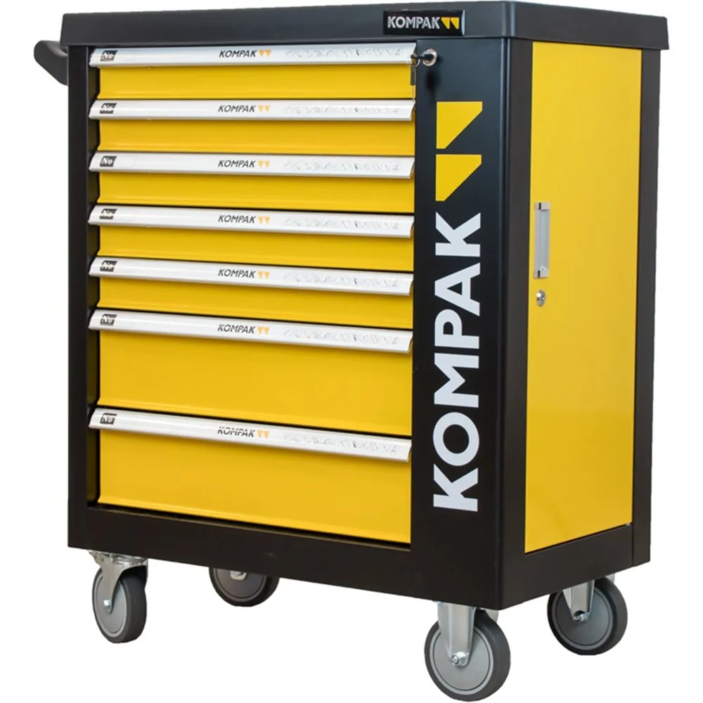 Carro Taller Transportable con 252 Herramientas LZ01 - KOMPAK - FashionsVida