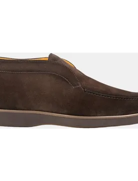 Botín de hombre wallabee slip on de piel Coroa - Magnanni - FashionsVida