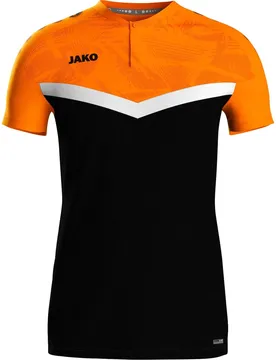 Jako Iconic Poloshirt, schwarz 4XL