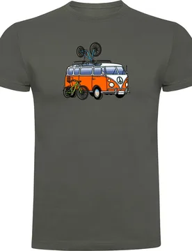 T-shirt à Manches Courtes Hippie Van Mtb - Kruskis - FashionsVida