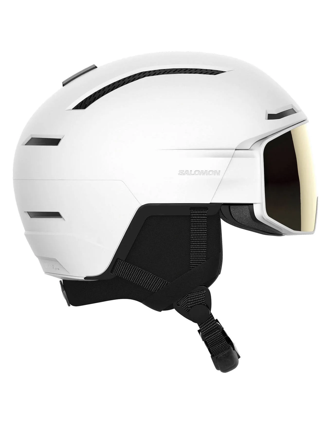 Casque de ski/snowboard - Driver Pro Sigma White - Taille S - Blanc - Salomon - FashionsVida