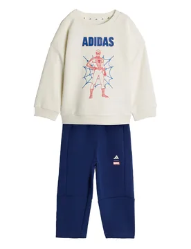 Kids Unisex Marvel Spider-Man Jogger - White - Size 0-3m - ADIDAS Sportswear - FashionsVida
