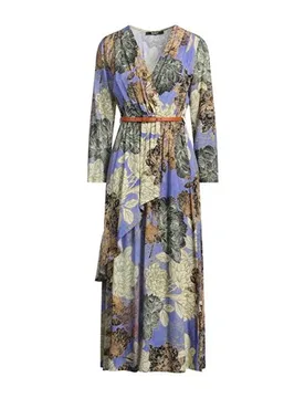 Midi-Kleid Damen Violett XS Damen - SISTE'S - FashionsVida