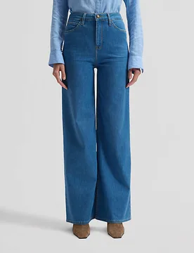 Stella Wide Leg Jean Dye Star Größe 28x31 female - Lee - FashionsVida