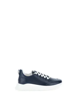 Sneakers in pelle BLU NOTTE 35 - MARA BINI - FashionsVida