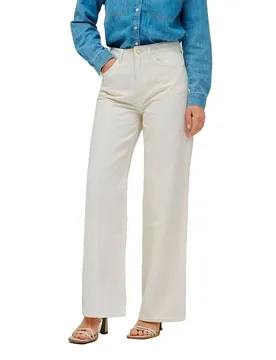 Jeans 21010626 Wide Leg Light Beige 32