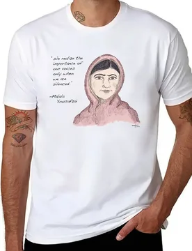 Malala Yousafzai - Voices (color) T-Shirt g man t shirts for men anime t shirts for man T-Shirt - Aliexpress - FashionsVida