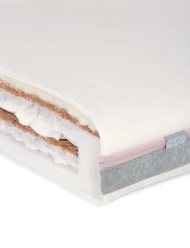 Luxury Hybrid Twin Cotbed Mattress White unisex - Mamas & Papas - FashionsVida