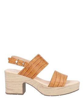 Sandalias Mujer Mostaza 38 Mujer