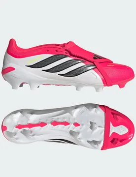 Scarpe da calcio PREDATOR LEAGUE Fold-Over Tongue Firm Ground 44 Lucid Red / Core Black / Cloud White - Adidas - FashionsVida