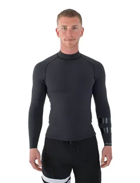 T-shirt Thermique à Manches Longues Plus 1.5/1 Mm Black / Graphite M