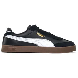 Mens Club Ii Era Trainers - Black Leather - Size Uk 10