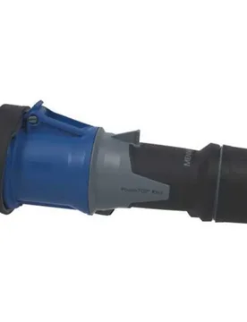 Power Top Xtra Ip67 3 Poles Female Plug 63a 230v Light Blue / Grey / Black One Size unisex - Mennekes - FashionsVida