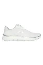 Sneakers bianche con dettagli argento Flex Appeal 5.0 37