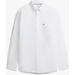 Camisa oxford dobby de caballero con bolsillo