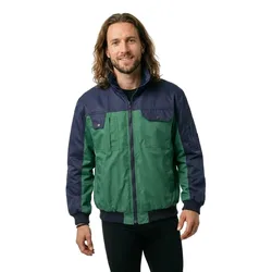 Veste De Pilote Image 00922 Green / Navy XL