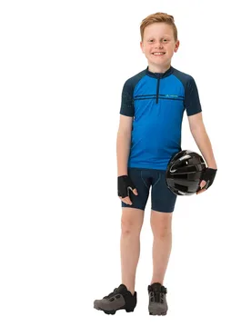 Maglia A Maniche Corte Elmo Tricot X Radiate Blue / Eclipse - Vaude Bike - FashionsVida