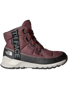 Wasserfeste Stiefel Thermoball Lace Up Luxe WP W Tawny Quartz für Damen Größe 38 Bordeaux - The North Face - FashionsVida