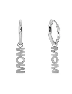 Ohrringe MOM Steel silber damen - Edblad - FashionsVida
