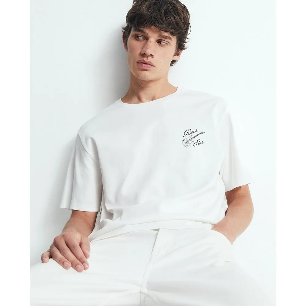 Sfera - Camiseta gráfico saxofón - Sfera - FashionsVida