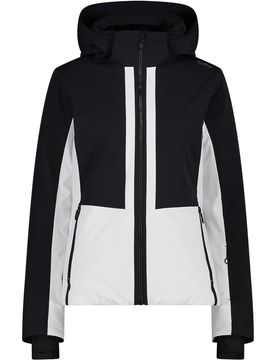 Woman jacket zip hood chaqueta esquí mujer Negro (34)