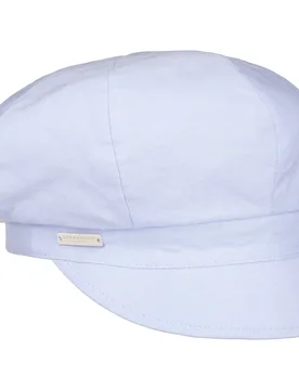 Chambry Newsboy Cap by - light blue - Unisex - Size: One Size - Seeberger - FashionsVida