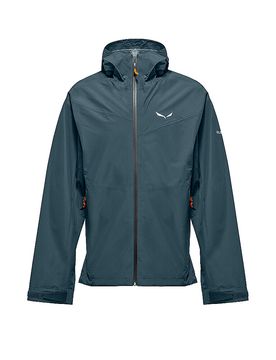 Veste de randonnée Puez Aqua 4 2.5L Powertex à capuche pétrole S