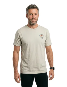 T-shirt à Manches Courtes Fish Club Classic Moonbeam XL - Salty Crew - FashionsVida