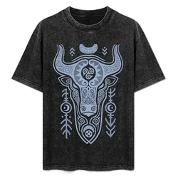 LUNAR BULL T-Shirt Light Athletic Short Sleeve Tee Shirt