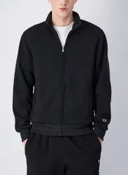 FELPA FULL ZIP CON MICRO LOGO XS