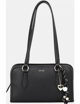 Bolso de hombro con cierre de cremallera totalmente forrado - HUGO - FashionsVida